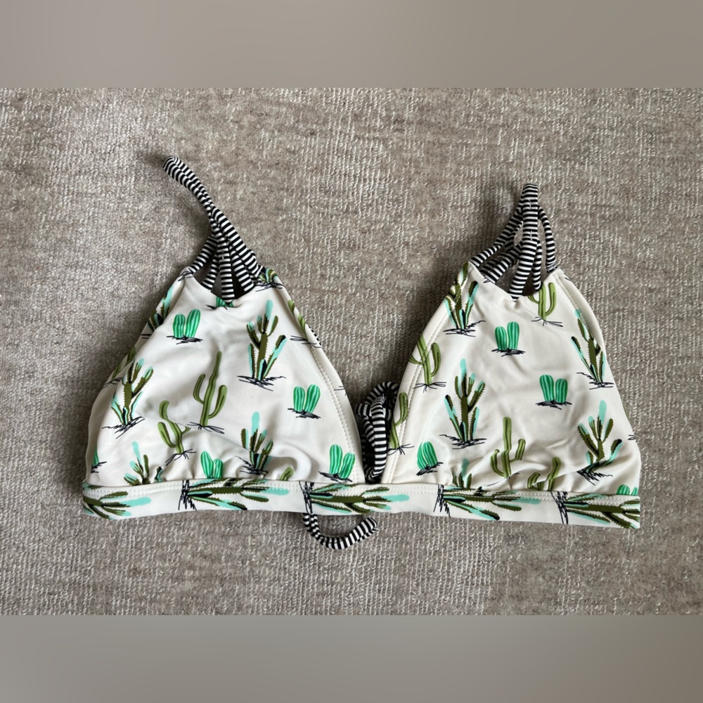 Cactus bikini top
